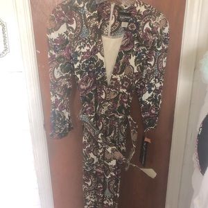 Vintage dress w belt NWT